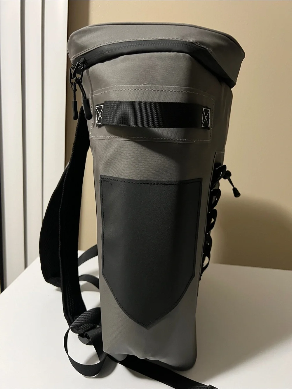 Gray Outdoor insulated Backpack cooler new